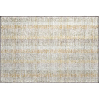Piper Looms Mayfield Plaid AMF966 Ivory Machine Washable Area Rug Scatter Main Image