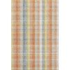 Piper Looms Mayfield Plaid AMF966 Peach Machine Washable Area Rug main image