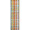 Piper Looms Mayfield Plaid AMF966 Peach Machine Washable Area Rug Runner Main Image