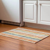 Piper Looms Mayfield Plaid AMF966 Peach Machine Washable Area Rug Scatter Lifestyle Image Feature