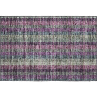 Piper Looms Mayfield Plaid AMF966 Plum Machine Washable Area Rug Scatter Main Image