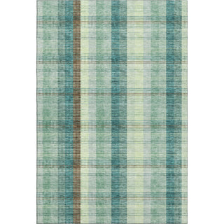 Piper Looms Mayfield Plaid AMF966 Sage Machine Washable Area Rug main image