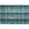 Piper Looms Mayfield Plaid AMF966 Teal Machine Washable Area Rug Scatter Main Image