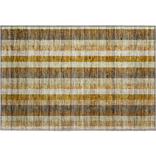 Piper Looms Mayfield Plaid AMF966 Wheat Machine Washable Area Rug Scatter Main Image