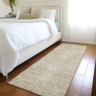 Piper Looms Mayfield Geometric AMF968 Beige Machine Washable Area Rug Runner Lifestyle Image Feature