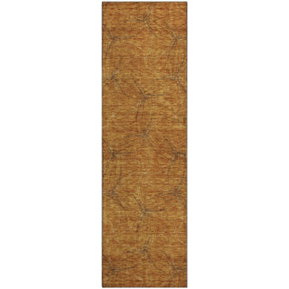 Piper Looms Mayfield Geometric AMF968 Copper Machine Washable Area Rug Runner Main Image