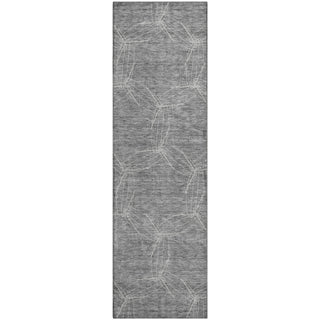 Piper Looms Mayfield Geometric AMF968 Gray Machine Washable Area Rug Runner Main Image
