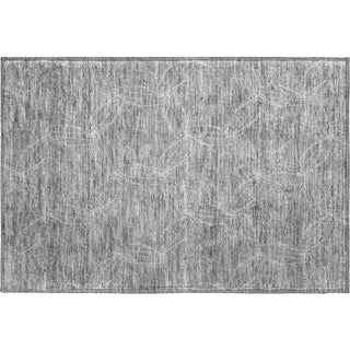 Piper Looms Mayfield Geometric AMF968 Gray Machine Washable Area Rug Scatter Main Image