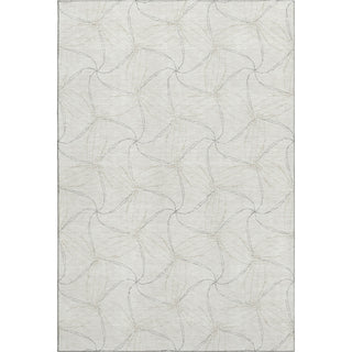 Piper Looms Mayfield Geometric AMF968 Ivory Machine Washable Area Rug main image