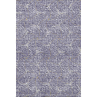 Piper Looms Mayfield Geometric AMF968 Purple Machine Washable Area Rug main image
