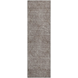 Piper Looms Mayfield Geometric AMF968 Taupe Machine Washable Area Rug Runner Main Image