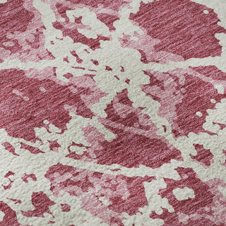 Piper Looms Mayfield Abstract AMF969 Blush Machine Washable Area Rug Swatch Image