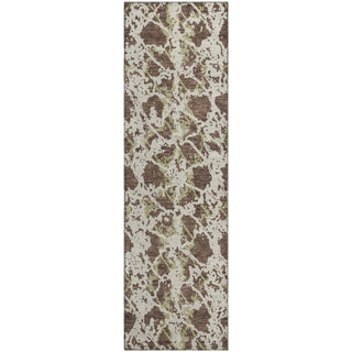 Piper Looms Mayfield Abstract AMF969 Brown Machine Washable Area Rug Runner Main Image