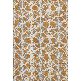 Piper Looms Mayfield Abstract AMF969 Copper Machine Washable Area Rug main image