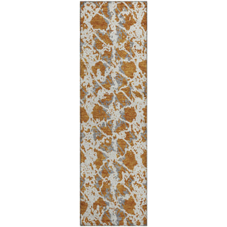 Piper Looms Mayfield Abstract AMF969 Copper Machine Washable Area Rug Runner Main Image