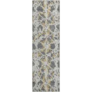Piper Looms Mayfield Abstract AMF969 Gray Machine Washable Area Rug Runner Main Image