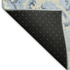 Piper Looms Mayfield Abstract AMF969 Sky Machine Washable Area Rug Backing Image