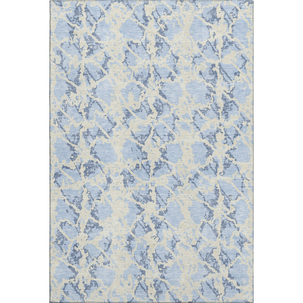 Piper Looms Mayfield Abstract AMF969 Sky Machine Washable Area Rug main image
