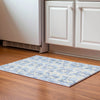 Piper Looms Mayfield Abstract AMF969 Sky Machine Washable Area Rug Scatter Lifestyle Image Feature