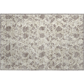 Piper Looms Mayfield Abstract AMF969 Taupe Machine Washable Area Rug Scatter Main Image