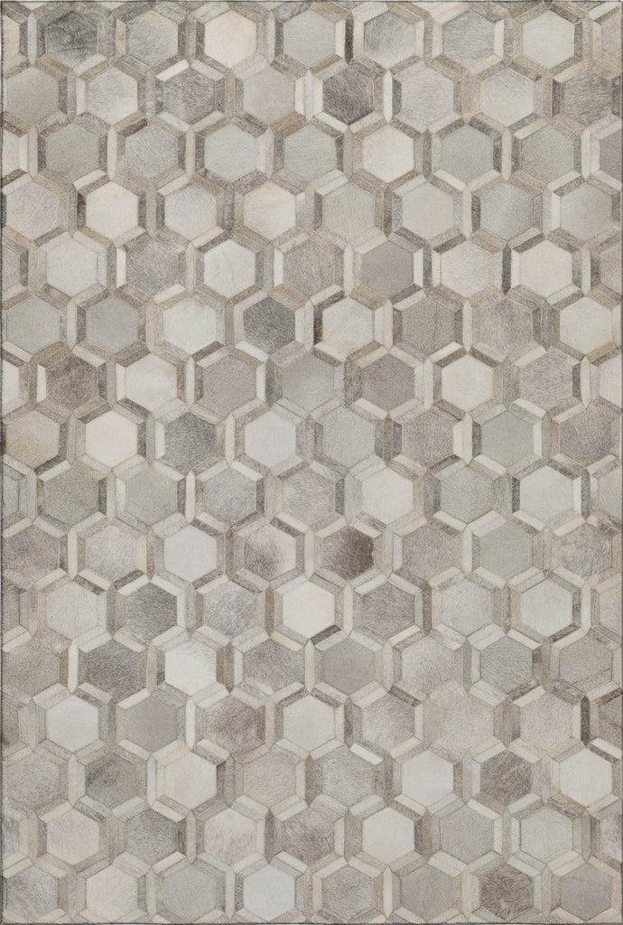 Piper Looms Mayfield Double Octagons AMF97 Gray Machine Washable Area Rug main image