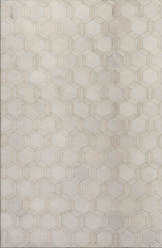 Piper Looms Mayfield Double Octagons AMF97 Ivory Machine Washable Area Rug main image