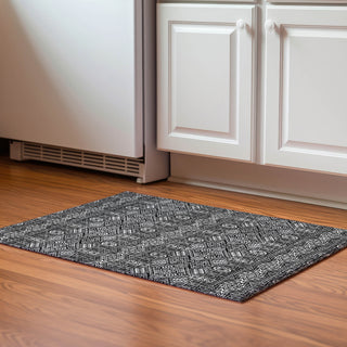 Piper Looms Mayfield Southwest AMF970 Black Machine Washable Area Rug Scatter Lifestyle Image Feature