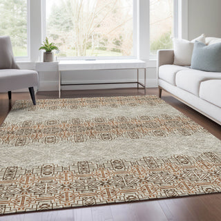 Piper Looms Mayfield Southwest AMF970 Brown Machine Washable Area Rug Lifestyle Image Feature