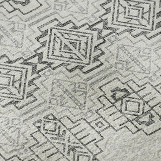 Piper Looms Mayfield Southwest AMF970 Gray Machine Washable Area Rug Swatch Image