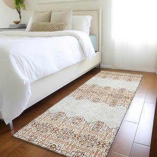 Piper Looms Mayfield Southwest AMF970 Paprika Machine Washable Area Rug Runner Lifestyle Image Feature