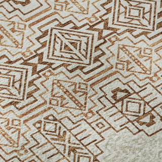 Piper Looms Mayfield Southwest AMF970 Paprika Machine Washable Area Rug Swatch Image