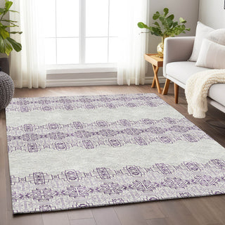 Piper Looms Mayfield Southwest AMF970 Purple Machine Washable Area Rug Lifestyle Image Feature