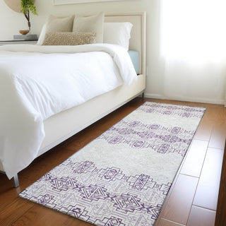 Piper Looms Mayfield Southwest AMF970 Purple Machine Washable Area Rug Runner Lifestyle Image Feature