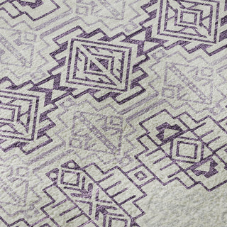 Piper Looms Mayfield Southwest AMF970 Purple Machine Washable Area Rug Swatch Image
