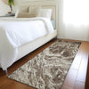 Piper Looms Mayfield Abstract AMF971 Brown Machine Washable Area Rug Runner Lifestyle Image Feature