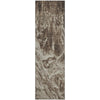 Piper Looms Mayfield Abstract AMF971 Brown Machine Washable Area Rug Runner Main Image