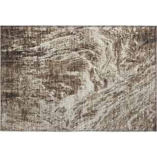 Piper Looms Mayfield Abstract AMF971 Brown Machine Washable Area Rug Scatter Main Image