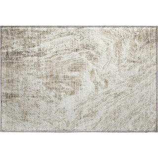 Piper Looms Mayfield Abstract AMF971 Taupe Machine Washable Area Rug Scatter Main Image