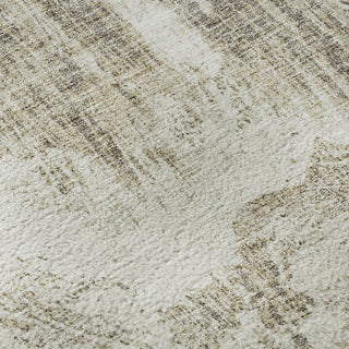 Piper Looms Mayfield Abstract AMF971 Taupe Machine Washable Area Rug Swatch Image