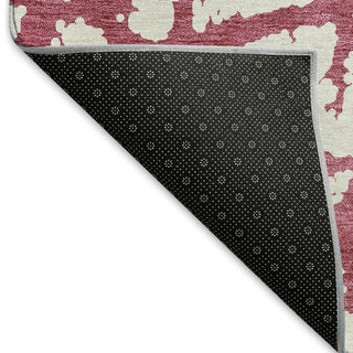 Piper Looms Mayfield Abstract AMF972 Blush Machine Washable Area Rug Backing Image