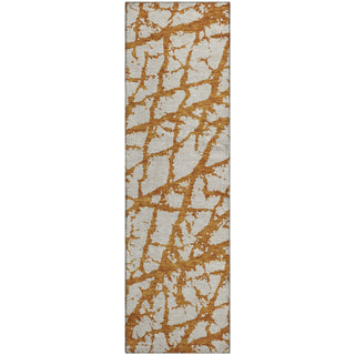 Piper Looms Mayfield Abstract AMF972 Copper Machine Washable Area Rug Runner Main Image