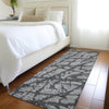 Piper Looms Mayfield Abstract AMF972 Gray Machine Washable Area Rug Runner Lifestyle Image Feature