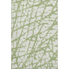 Piper Looms Mayfield Abstract AMF972 Green Machine Washable Area Rug main image