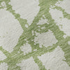 Piper Looms Mayfield Abstract AMF972 Green Machine Washable Area Rug Swatch Image