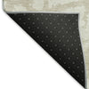 Piper Looms Mayfield Abstract AMF972 Ivory Machine Washable Area Rug Backing Image