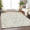 Piper Looms Mayfield Abstract AMF972 Ivory Machine Washable Area Rug Lifestyle Image Feature