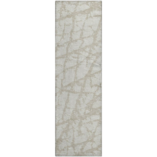 Piper Looms Mayfield Abstract AMF972 Ivory Machine Washable Area Rug Runner Main Image