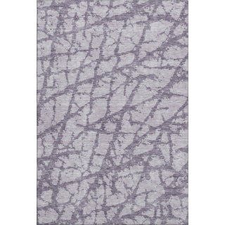 Piper Looms Mayfield Abstract AMF972 Lavender Machine Washable Area Rug main image