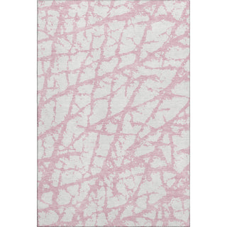 Piper Looms Mayfield Abstract AMF972 Pink Machine Washable Area Rug main image