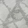 Piper Looms Mayfield Abstract AMF972 Silver Machine Washable Area Rug Swatch Image